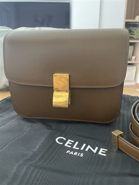 celine teen box camel|Bags .